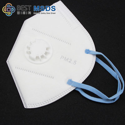5M M 3.5M M materias primas azules de la mascarilla del estiramiento elástico suave del cordón de 2 milímetros 3m m