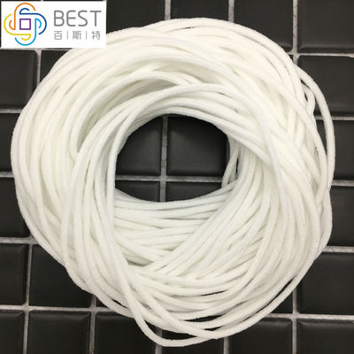 Banda elástica material de la ronda de la mascarilla del lazo elástico de nylon del oído 2.5-3.0m m