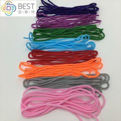 Correa 2.8m m del gancho de las bandas elásticas del color de la mascarilla 3m m