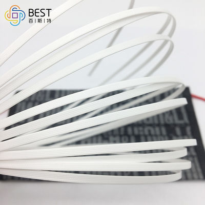 Alambre plástico flexible de la nariz para base 3.5m m de la mascarilla la sola