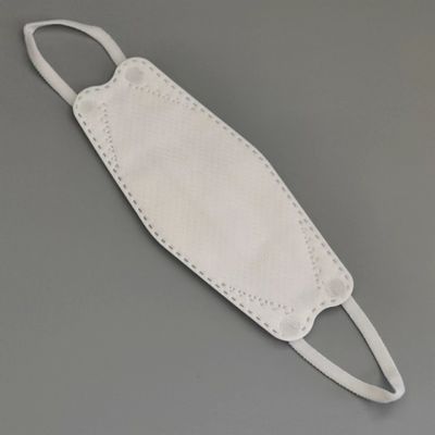 El oído elástico del desgaste suave coloca el cordón blanco de la banda elástica para la máscara del niño KF94