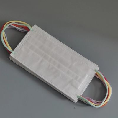 El oído elástico suave de la comodidad de 3 capas coloca el cordón elástico plano suave 6m m coloridos de la cuerda