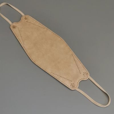 El lazo plano del oído del gancho del color de la cuerda suave de la banda elástica ata con correa para la mascarilla