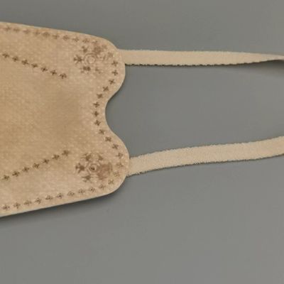 El lazo plano del oído del gancho del color de la cuerda suave de la banda elástica ata con correa para la mascarilla