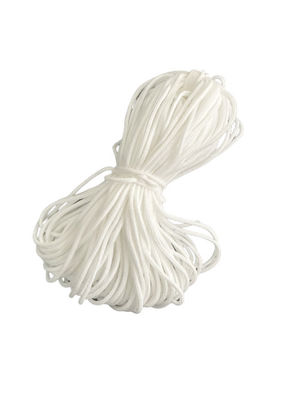 Gancho elástico de la banda de las correas de la ronda de nylon del poliéster para la mascarilla 3ply 2.8m m