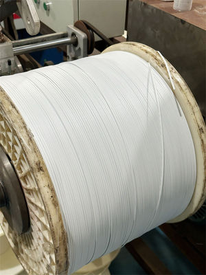 la nariz Bendable del metal de la base doble de 5m m pela el puente para la mascarilla N95