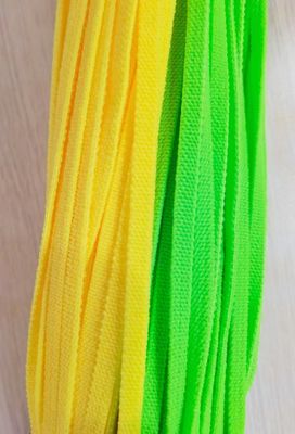 Gancho elástico del cordón del color blanco negro 5m m elástico ajustable suave de las correas para Facemask