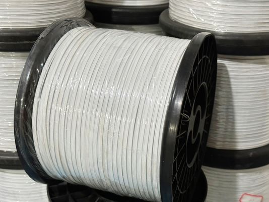 La fábrica Facemask utilizó la sola barra del brigde del alambre de la nariz de la base de 3.0m m con el embalaje del carrete